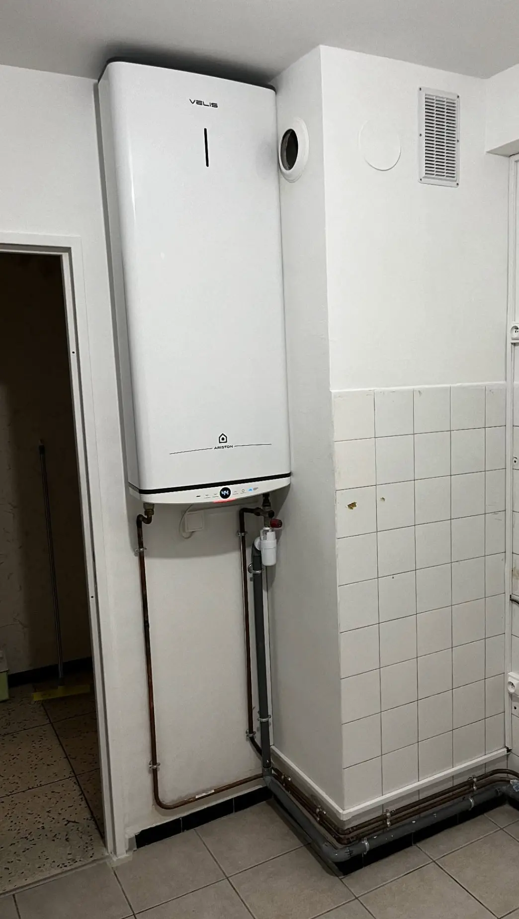 Chauffe-eau électrique installé par Germain & Fils